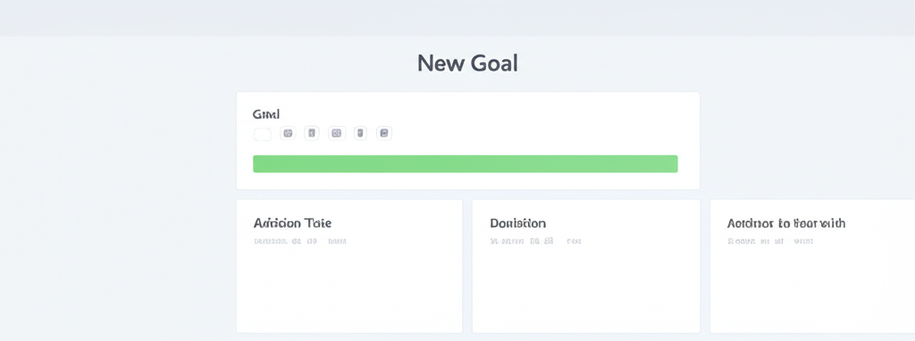 Goal Creation Interface